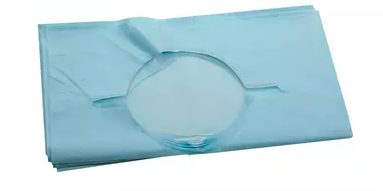 Dental Bib with hole 