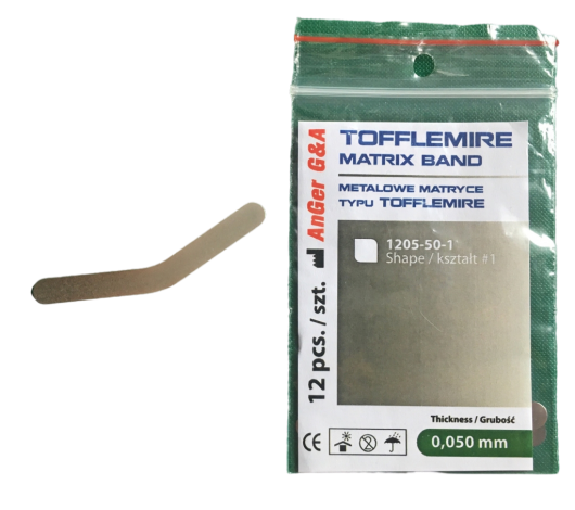 Strumenti Dentista Tofflemire Kit 6 Pezzi Ferma Nastro Tofflemire Universale - Matrice Dentale In Acciaio Inox 6 Fermi Nastro Matrice Tofflemire Universali Acciaio Dentale - Foto 5